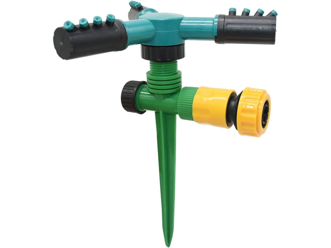 Base De Aspersor Para Riego Césped Con Giratorio Automático 3