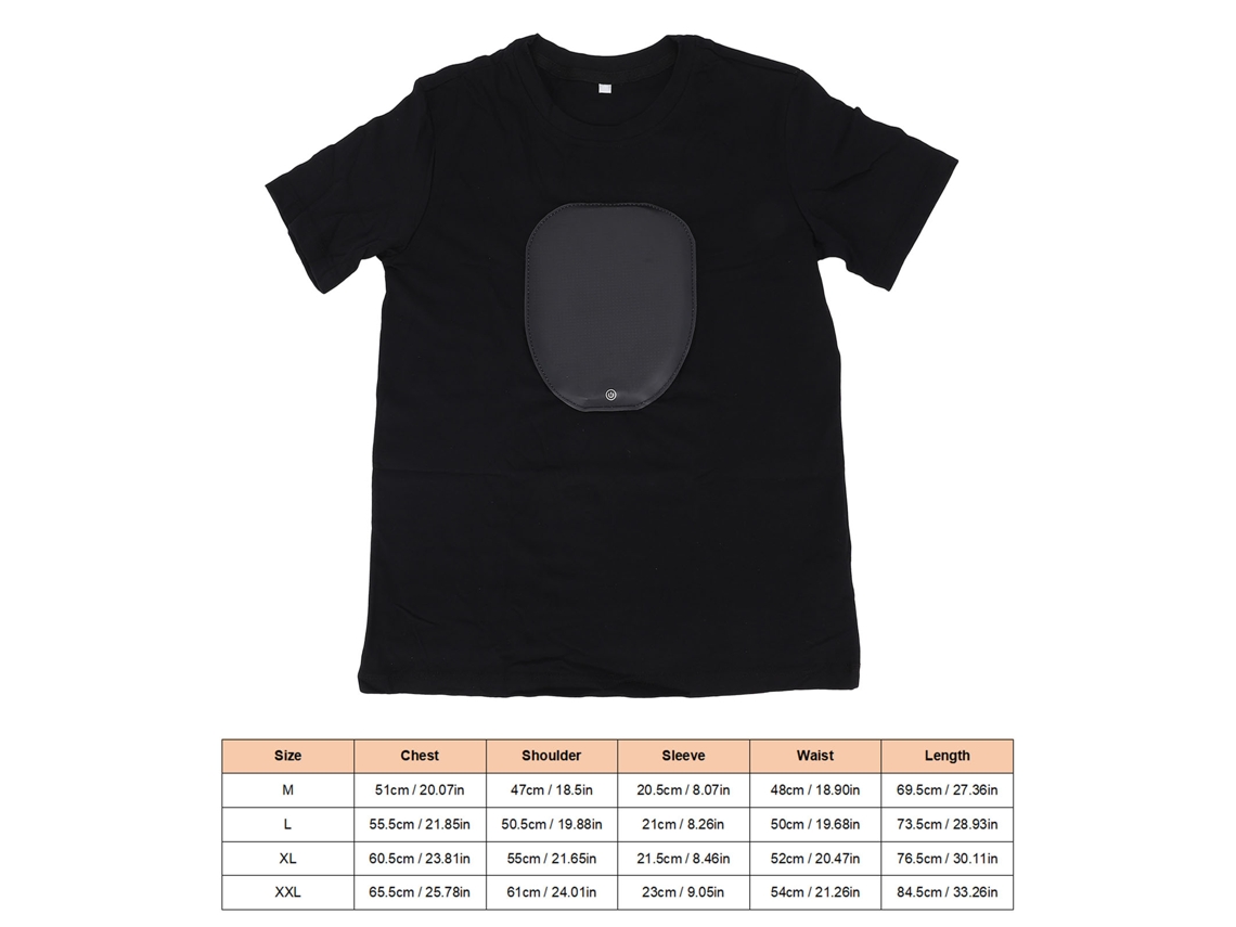 2026as-camiseta Led Iluminada Programable Control App Disfraz Luminoso Para Fiesta De Baile Decoración Navidad