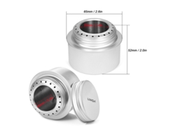 Mini Hornillo De Alcohol Portátil De Aleación De Aluminio Con Tapa Para Acampar, Hacer Senderismo, Ir De Mochilero Y Cocinar Al Aire Libre.