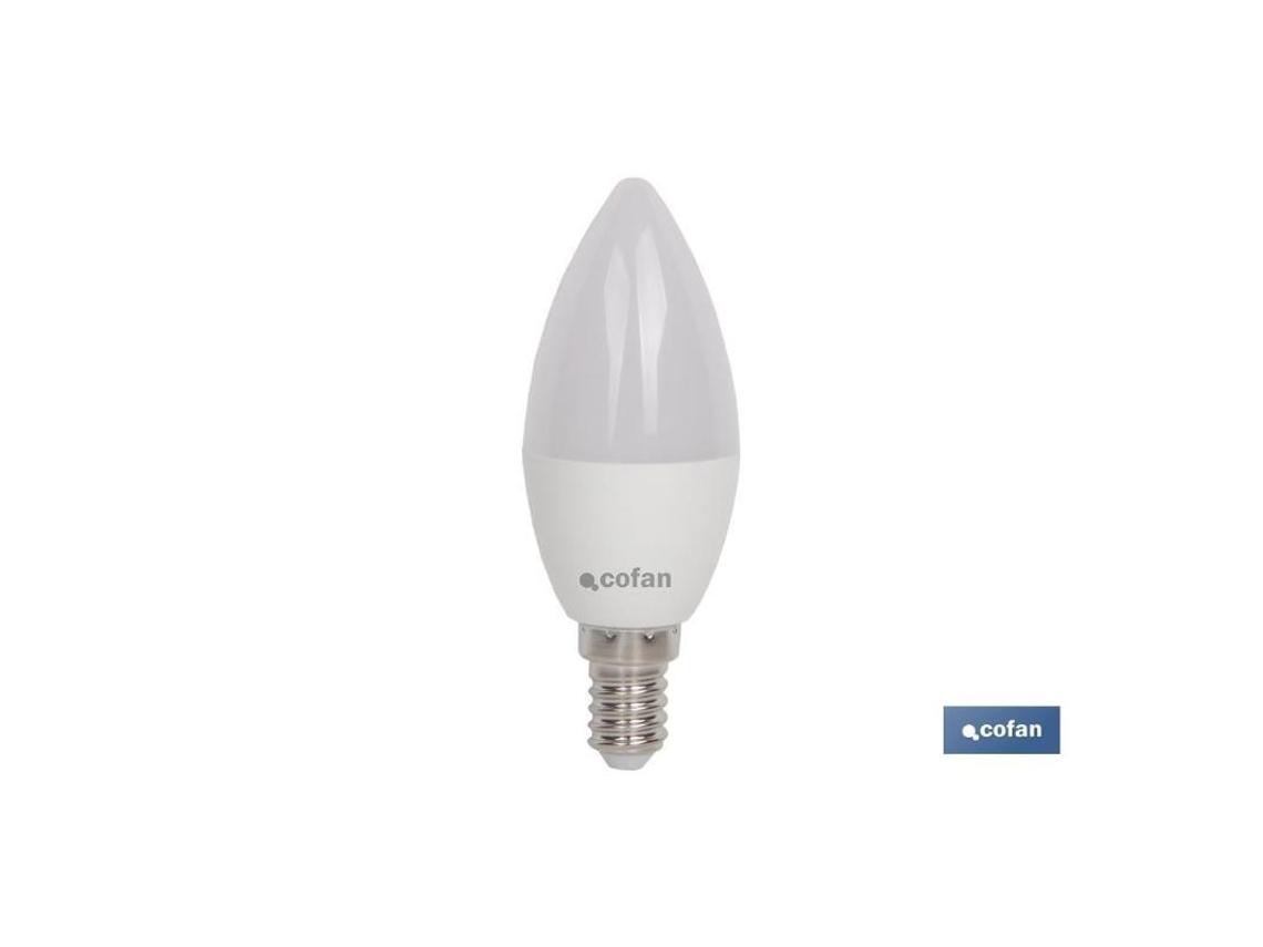 Bombilla led 8w vela e14 220  810lm 4000k