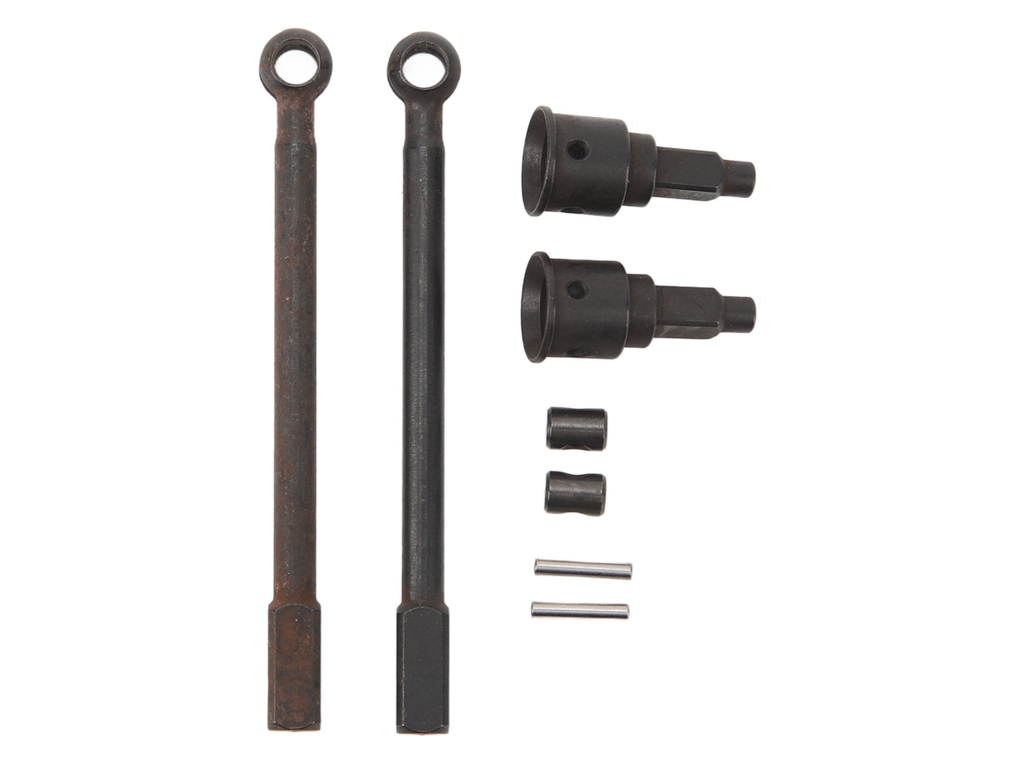 Eje De Transmisión Delantero De Acero Anticorrosión Rc Para Coche Teledirigido Axial 1/18 Utb18 Capra