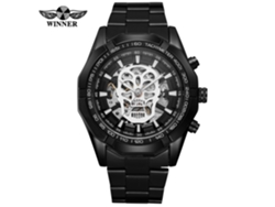 (estilo 5) Reloj Mecánico Automático Esqueletizado Con Diseño De Calavera, Reloj De Negocios Para Hombre.