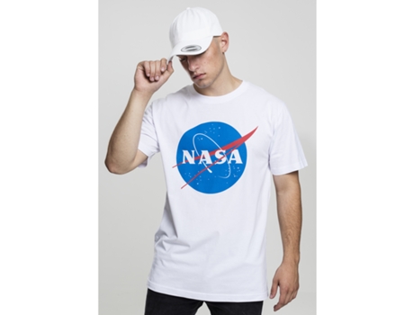 T-shirt MISTER TEE Algodón Hombre (Blanco - M)