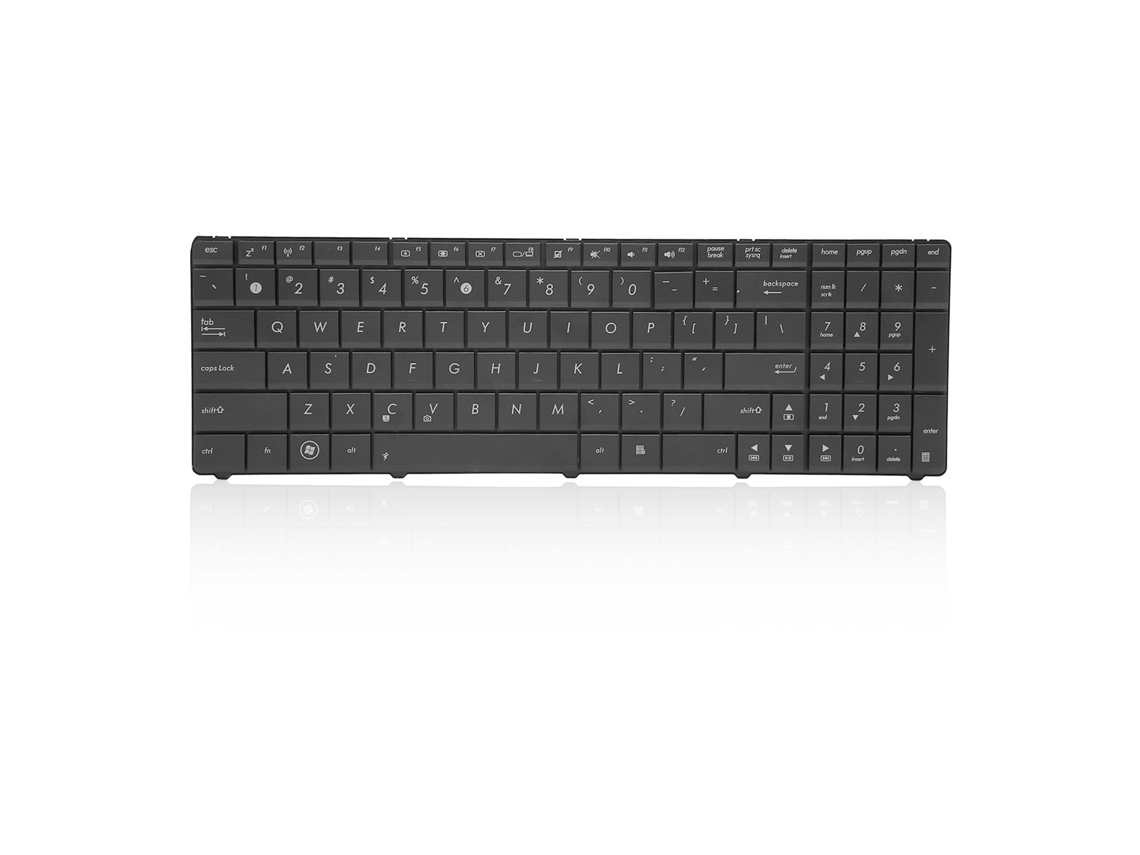 Teclado De Repuesto De Aleación De Aluminio De 102 Teclas Para Asus X53u X54x A53u X53b K53u K53t K73t X73b