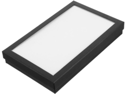 Guardar Joyas Pvc Transparente Compartimentos Anillos Pendientes Expositor Caja Tapa