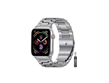Correa de Acero + Herramienta para Apple Watch Se (2022) - 44mm GIFT4ME Gris