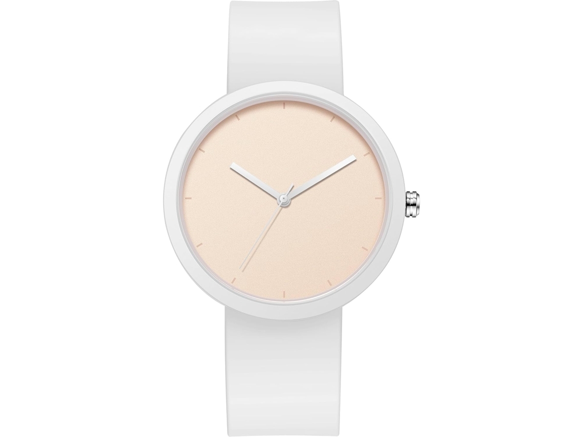 Reloj Deportivo con Correa de Silicona y Pantalla Resistente al Agua - Negro