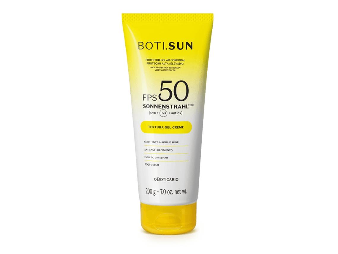 Protector Solar O BOTICÁRIO Boti.Sun Corporal Gel Creme FPS50