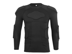 Camiseta Acolchada De Espuma Para Hombre Con Protección Contra Impactos Para Fútbol, Baloncesto, Fútbol Americano, Entrenamiento Y Deportes.