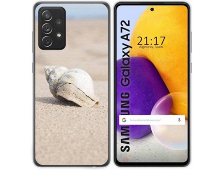 Carcasa Samsung Galaxy A72 TUMUNDOSMARTPHONE Concha Multicolor