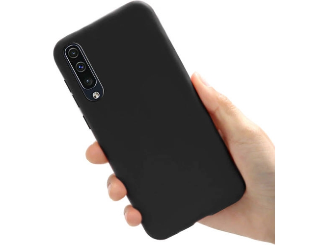 Carcasa Samsung Galaxy A70 Silicona Negro