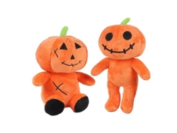 Adorable juguete de peluche de calabaza con temática de Halloween Ly Ebike