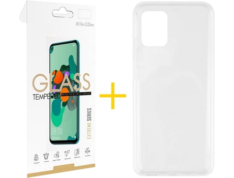 Kit Funda + Protector de Pantalla Xiaomi Mi 10 Lite SKYHE Liso 2 Transparente