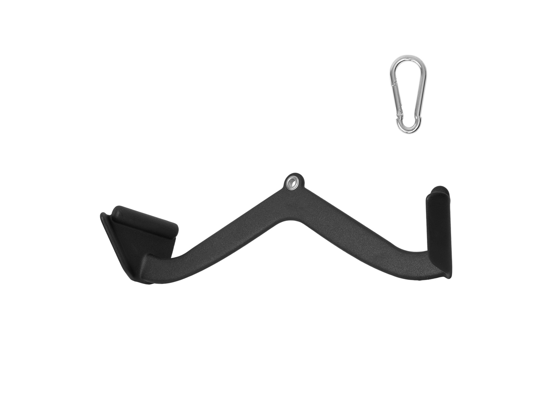 Barras desmontables para máquina Succebuy, barra de gimnasio con cable en forma de V, 60,5 x 14 x 17 cm