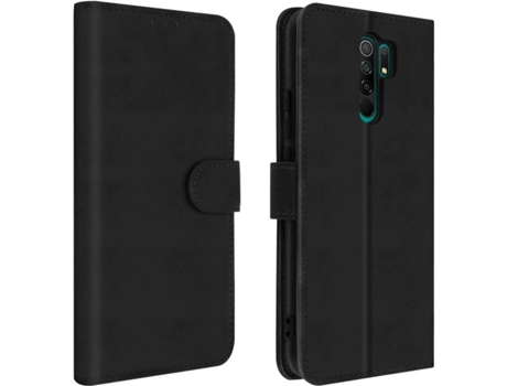 Funda Xiaomi Redmi 9 AVIZAR FOLIO-BOOK-BK-RED9 Negro