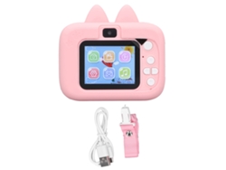 -cámara Juguete Para Niños Multifuncional Hd Ligera Apariencia Bonita Cámara Pequeña Cartoonesca Para Niñas Y Niños X900m Rosa