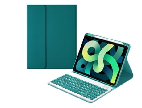 Carcasa Flip Cover y Teclado Bluetooth YIMGOTTA HF11 para iPad Air5 10.9ï 2022)/iPad Air4 10.9ï 2020)/iPad Pro11(2022/2021/2020/2018)
