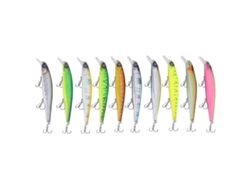 Lure Para Pescar Peces Minnow 22,8g/14cm Slow Sinking Suspending Wobblers Para Bass Zander