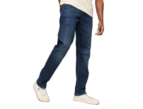 Pantalones de Vaquero de Hombre SUPERDRY Orgánico Slim Recto Algodón Orgánico Negro (34x34)