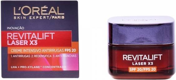 París Revitalift Crema hidratante spf25 cuidado antiedad triple eficacia con proretinol y de laser x3 spf20 50
