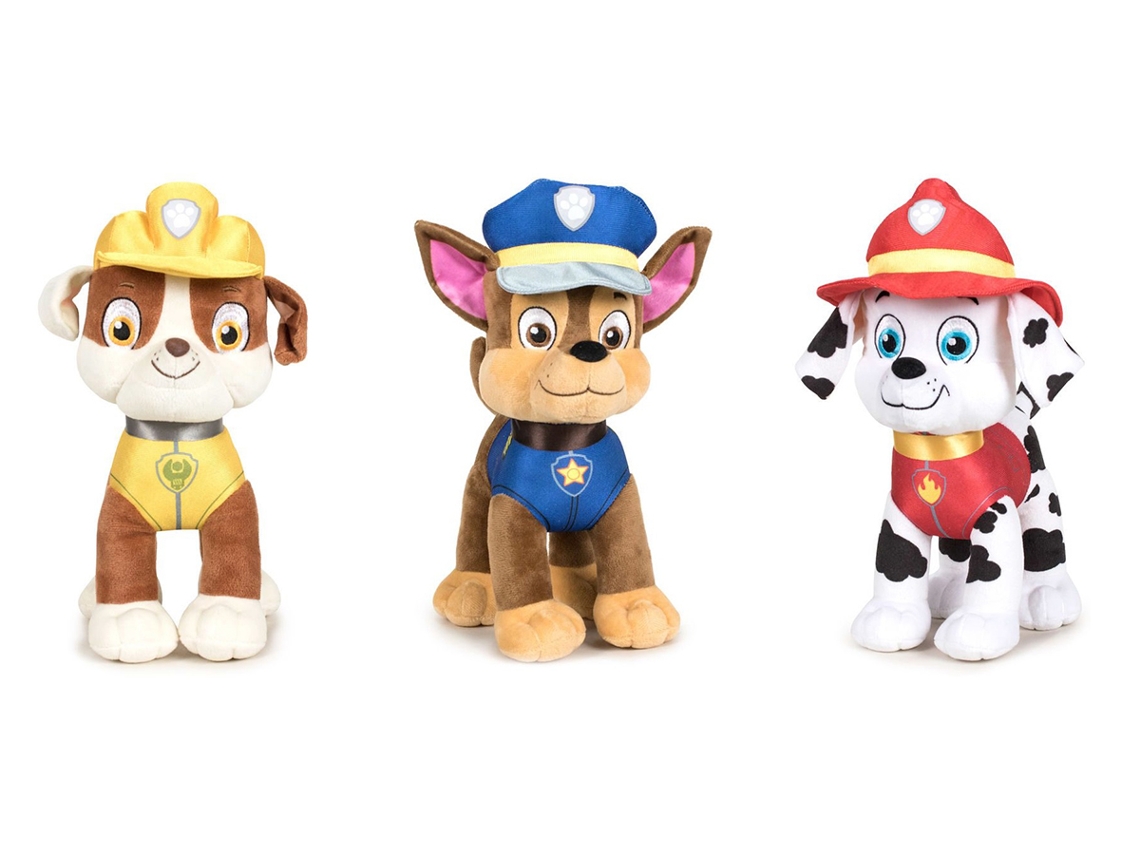 Peluche PLAY BY PLAY Paw Patrol (19  cm - 1 Unidad - Envío aleatorio)