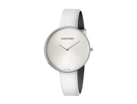 Reloj CALVIN KLEIN | Ck Fullmoon LY Sst Wht Leather Silv Dial