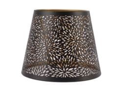 2026-toldo De Lámpara De Metal E26 E27 Estilo Árbol De Bosque Hueco Hierro Con Patrón Dorado Interior Para Mesa Pared Techo Negro