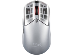 Ratón óptico HYPERX Pulsefire Wireless Haste 2 S (26000 - Plateado)