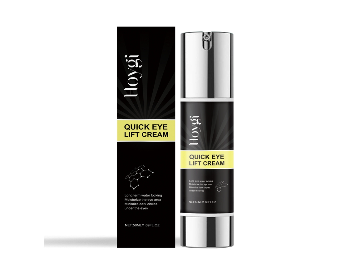 Crema reafirmante antiarrugas para el contorno de ojos con efecto inmediato.