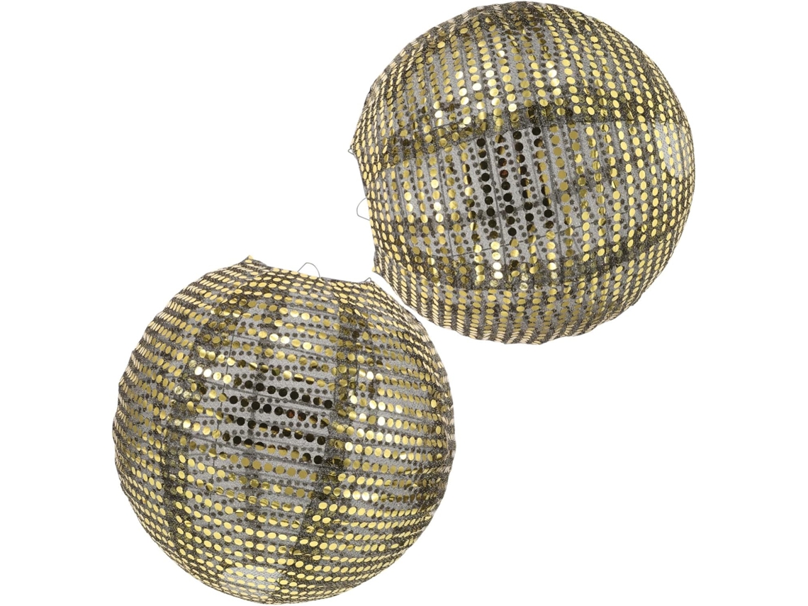 2 Farolillos Disco Redondos Con Lentejuelas Para Lámpara Colgante, Ideales Para Cumpleaños, Despedidas De Soltera O Para El Hogar Y El Dormitorio.