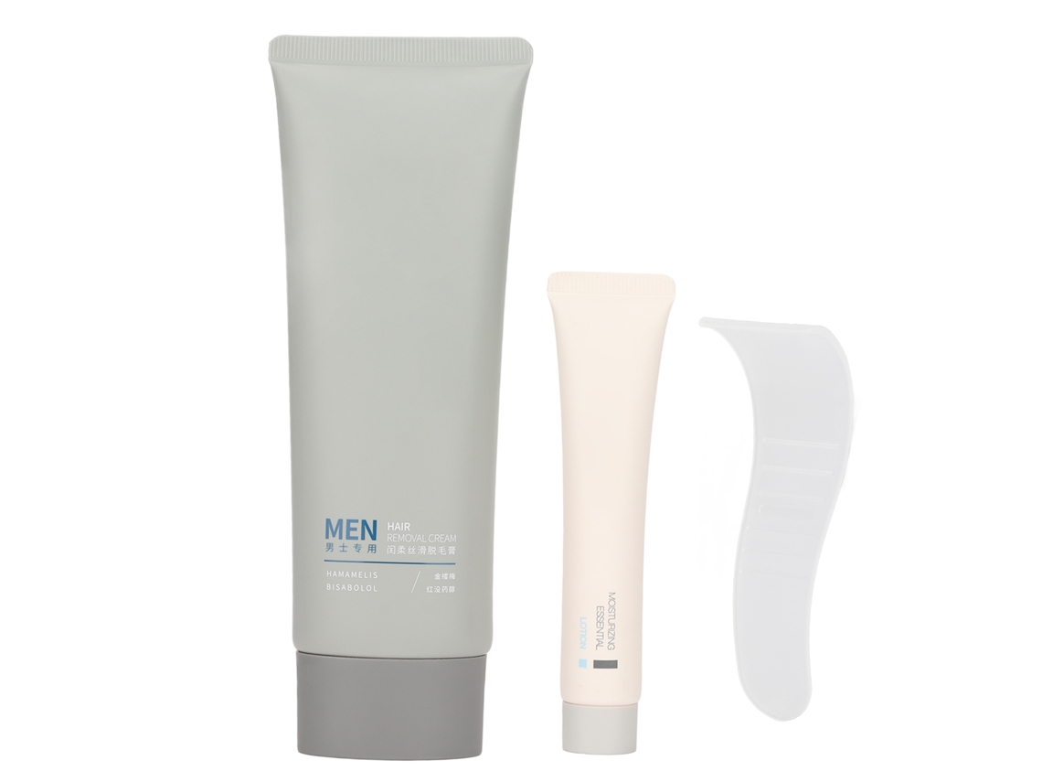 Crema depilatoria suave e indolora para hombres, para axilas y piernas.