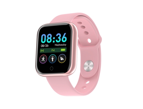 EKO Reloj conectado IP67 Waterproof 4.0 con sensor de frecuencia cardiaca Rosa