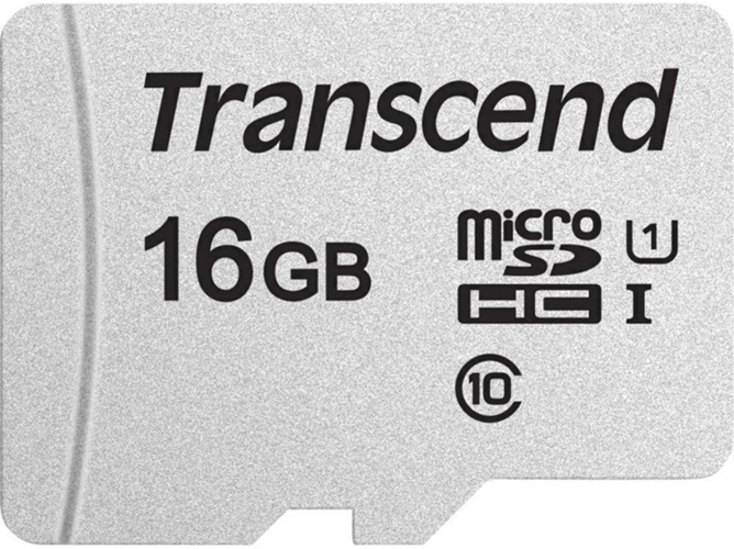 Tarjeta de Memoria TRANSCEND MicroSDHC 300S 16GB