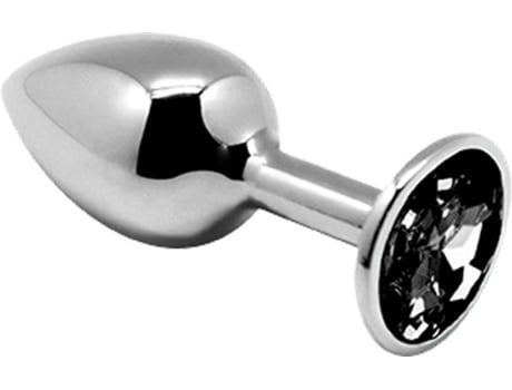 Mini Plug Anal ALIVE de Metal (Talla: M - Negro)