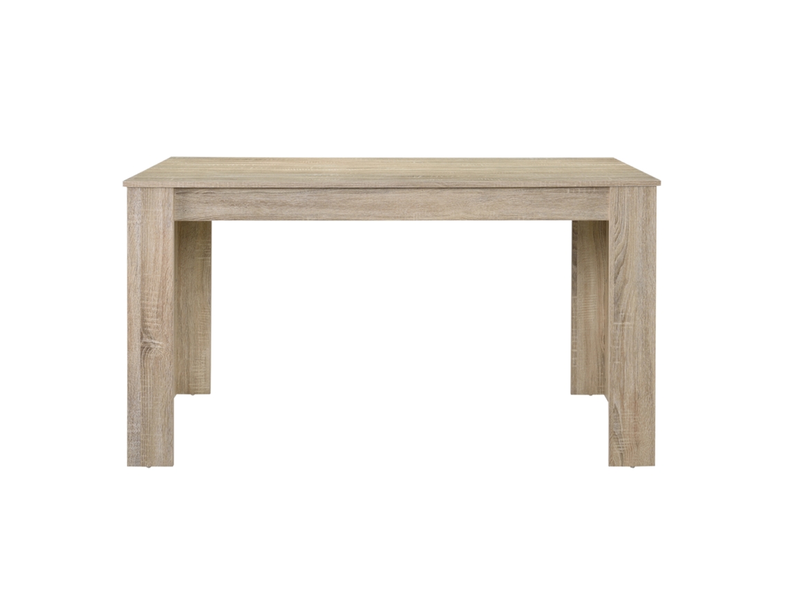 Mesa de Comedor [EN.CASA]  (Marrón - Madera - 140 x 90 x 77 cm)