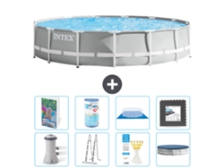 Intex Piscina Prism Frame Redonda - 457x107 Cm - 9-peças S563