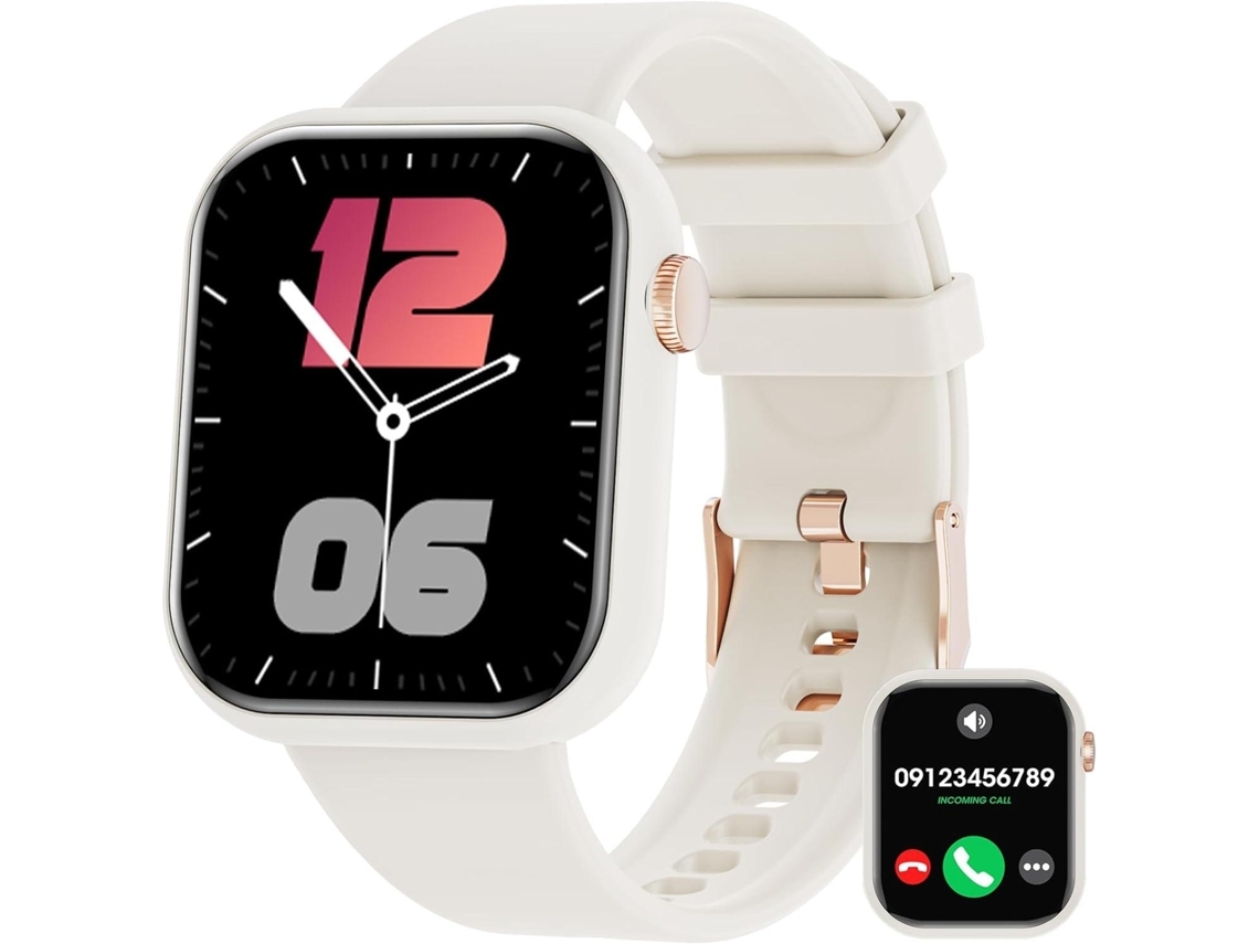 Smartwatch 1 85 Pulgadas con Funciones de Llamada y Fitness Tracker Múltiples Modos Deportivos Resistente al Agua Apto para Android Ip YEMAESRE