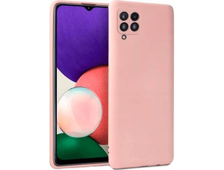 Carcasa Samsung Galaxy A22 G4M Silicona Rosa