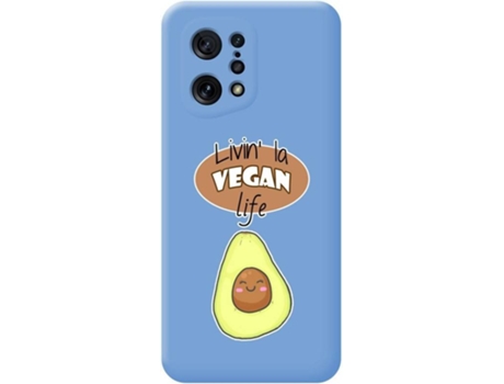 Carcasa para Oppo Find X5 5G TUMUNDOSMARTPHONE Silicona Líquida Dibujos Azul