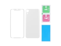 Película Protectora Delantera Y Trasera De Cobertura Total Curva, Explosion-proof Para Iphone Xr (blanco)