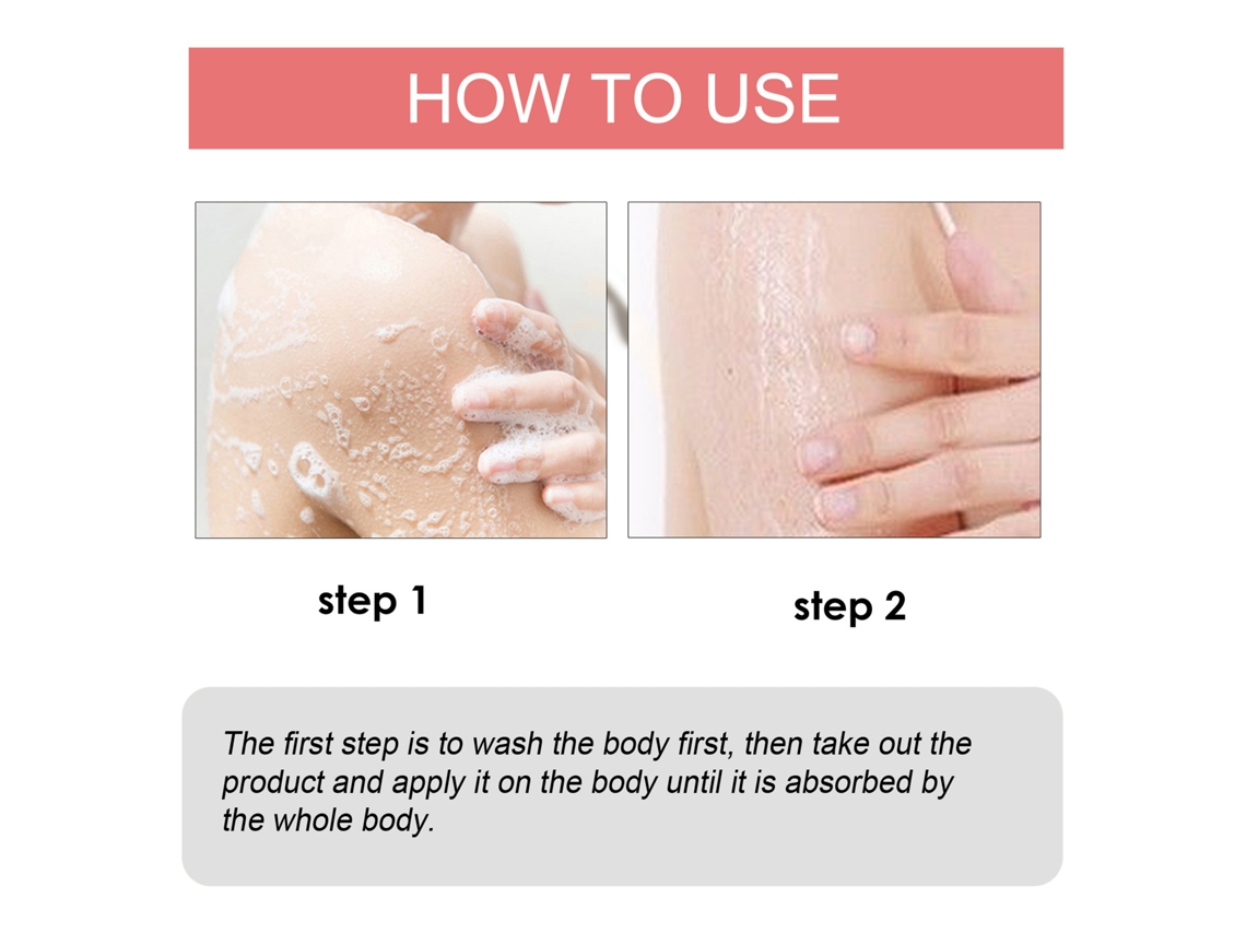 Exfoliante Corporal Eelhoe 100g Extracto De Durazno Textura De Helado Piel Suave Y Tender