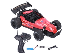 Coche De Carreras De Drift De Alta Velocidad Con Control Remoto De 2,4 Ghz, Con Aleación Y Batería Recargable - Rojo