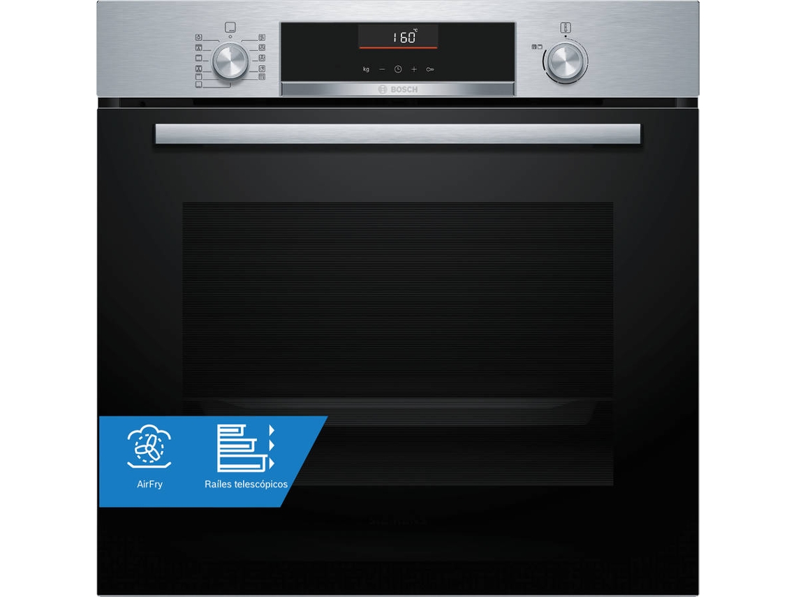 Horno Multifunciones BOSCH HBG536ES4 Serie 6 (71 L - 59.4 cm - Hidrolítico - Inox)