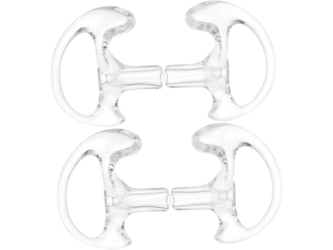 Pares De Almohadillas De Silicona Para Intercomunicador, Moldes Para Los Oídos