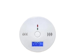 Detector Monóxido Carbono Co Lcd Alarma Voz Hogar