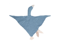 Manta De Seguridad Suave De Algodón Con Forma De Ganso Para Recién Nacidos, Azul Y Negro.