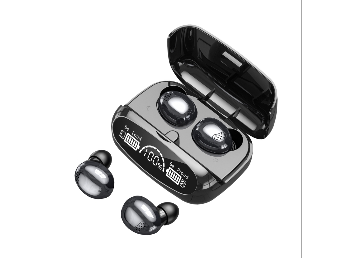 Auriculares Bluetooth True Wireless YDCY Ydcy M32 In Ear Micrófono Cancelación de ruido Autonomía 4 H Negro