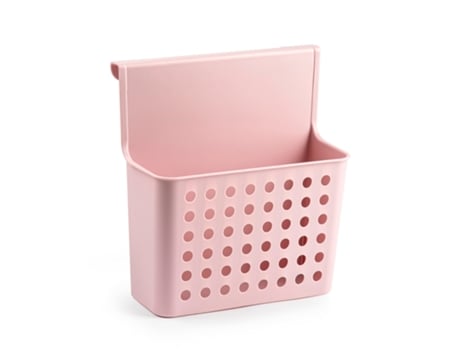 Cesta Colgante Balance Para Puertas de Armarios Ideal Cocina PLASTIC FORTE (Rosa)