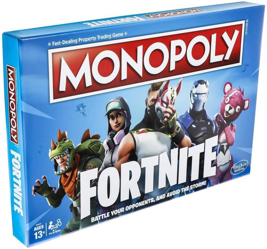 Hasbro Monopoly Fortnite party board game adultos juego de tablero version alemana mesa