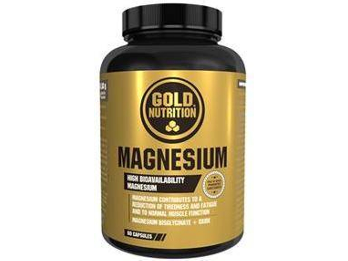 Complemento Alimentario GOLDNUTRITION Magnesio (60x600 mg)